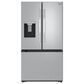 Midea 4-Piece Kitchen Package with 29.3 Cu. Ft. French Door Refrigerator and 6.3 Cu. Ft. Electric Range in Stainless Steel, , large