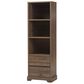 Baxton Studio Burnwood Bookcase in Brown, , large