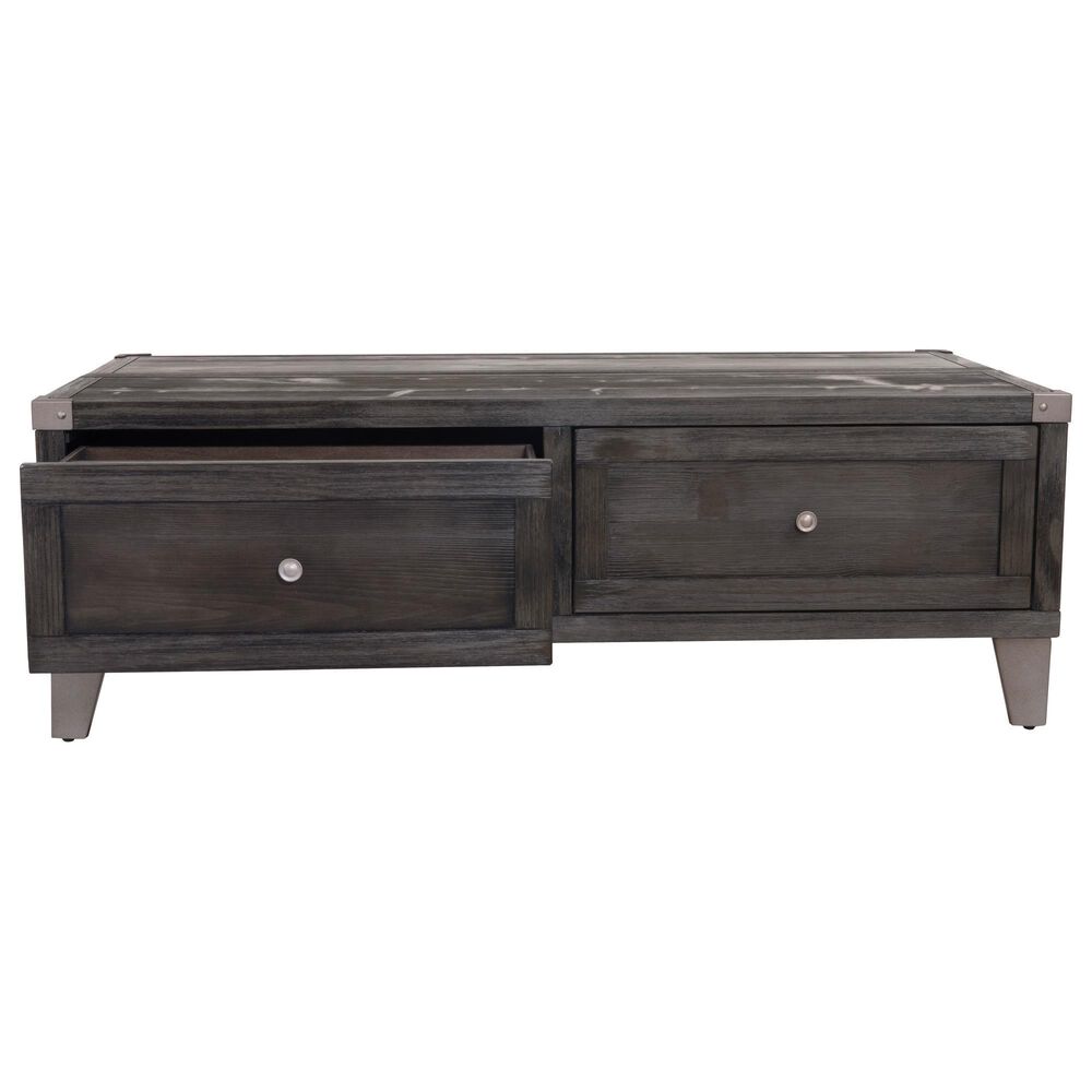Ashley Todoe Lift Top Cocktail Table in Dark Gray, , large