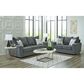 Ashley Stairatt Stationary Sofa in Gravel, , large