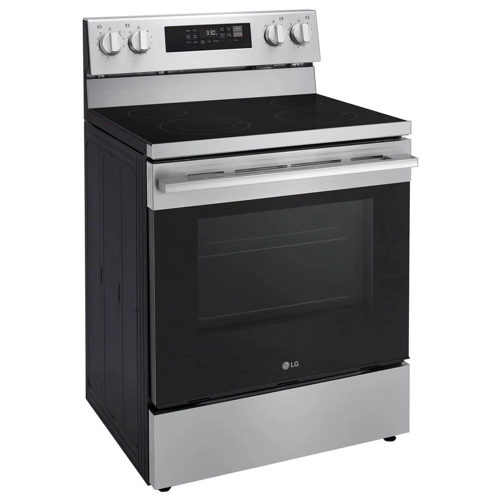 LG 6.3 Cu. Ft. Freestanding Electric Convection Smart Range in Stainless Steel, , large