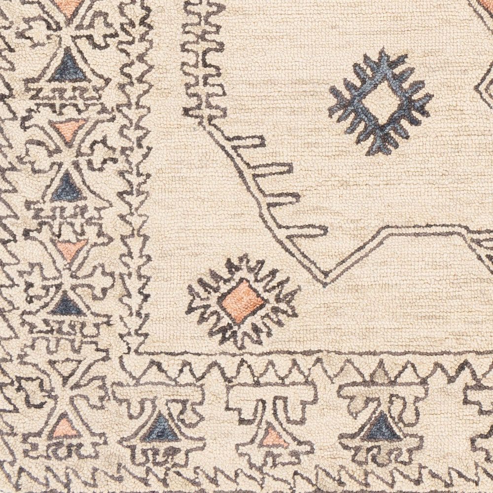 Surya Urfa URF-2302 2&#39; x 3&#39; Peach, Camel and Gray Area Rug, , large