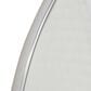 Flair Industries 30" Arched Aluminum Wall Mirror in Silver, , large