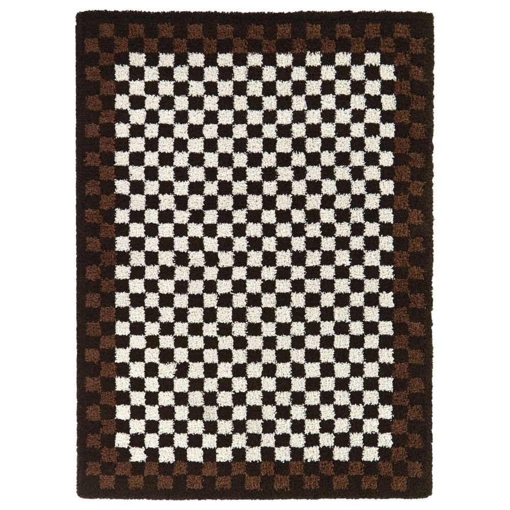 Balta Rugs Covey Brown and Cream 5" 3" x 7" Area Rug, , large