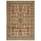 Safavieh Lyndhurst 6" x 9" Multicolor and Green Area Rug, , large