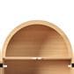 HOMLUX 72" Tall Arched Kitchen Pantry Cabinet in Natural, , large