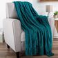 Timberlake LHC 60" x 70" Ultra Soft Chenille Throw in Lagoon Teal, , large