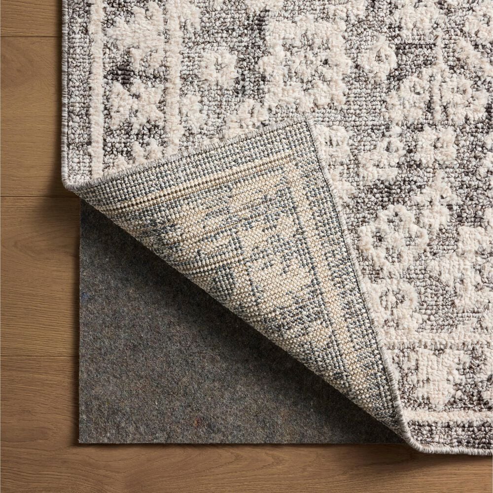 Magnolia Home Gigi Grey and Ivory 4&#39; x 6&#39; Area Rug, , large