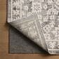 Magnolia Home Gigi Grey and Ivory 4" x 6" Area Rug, , large