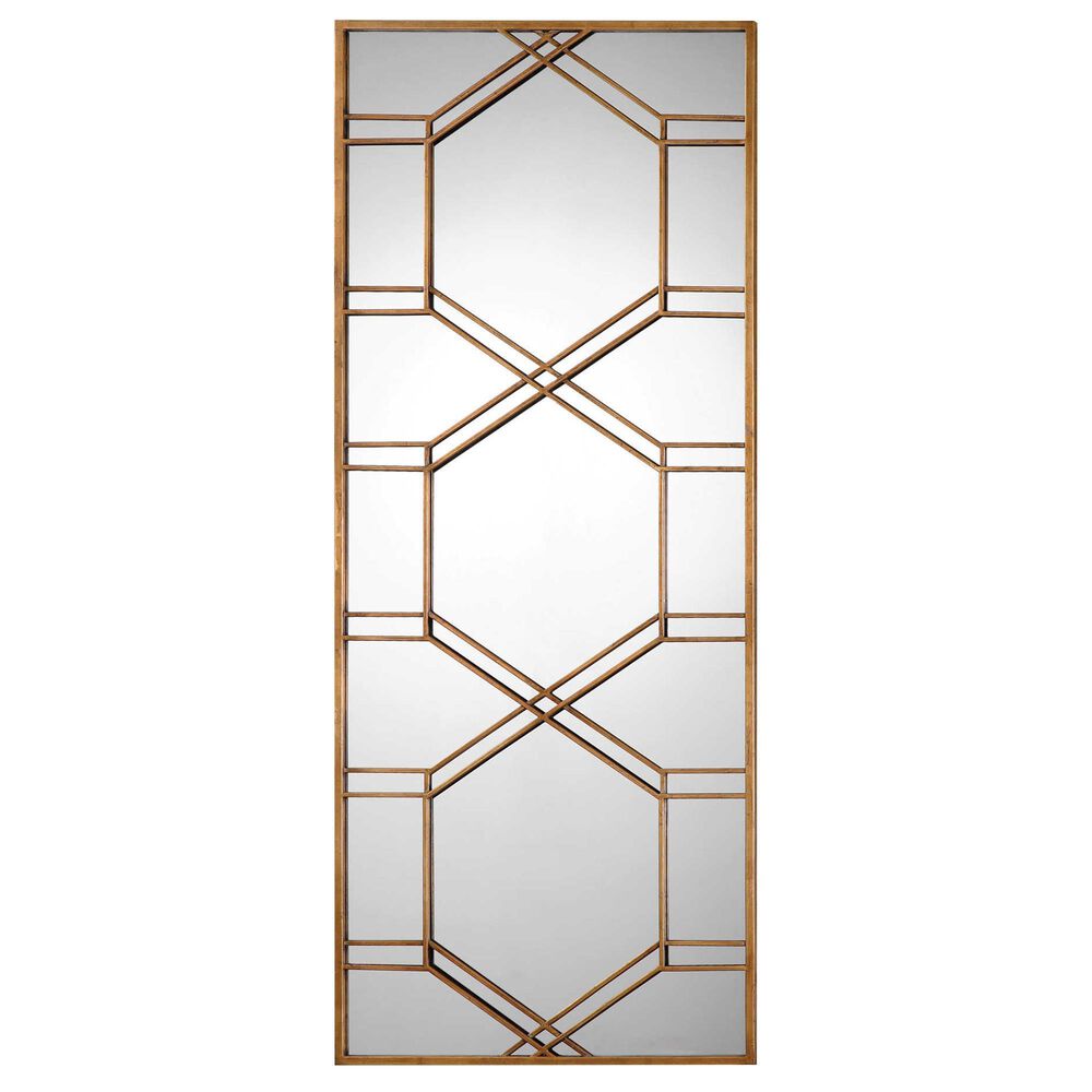 Uttermost Kennis Leaner Mirror in Antiqued Gold, , large