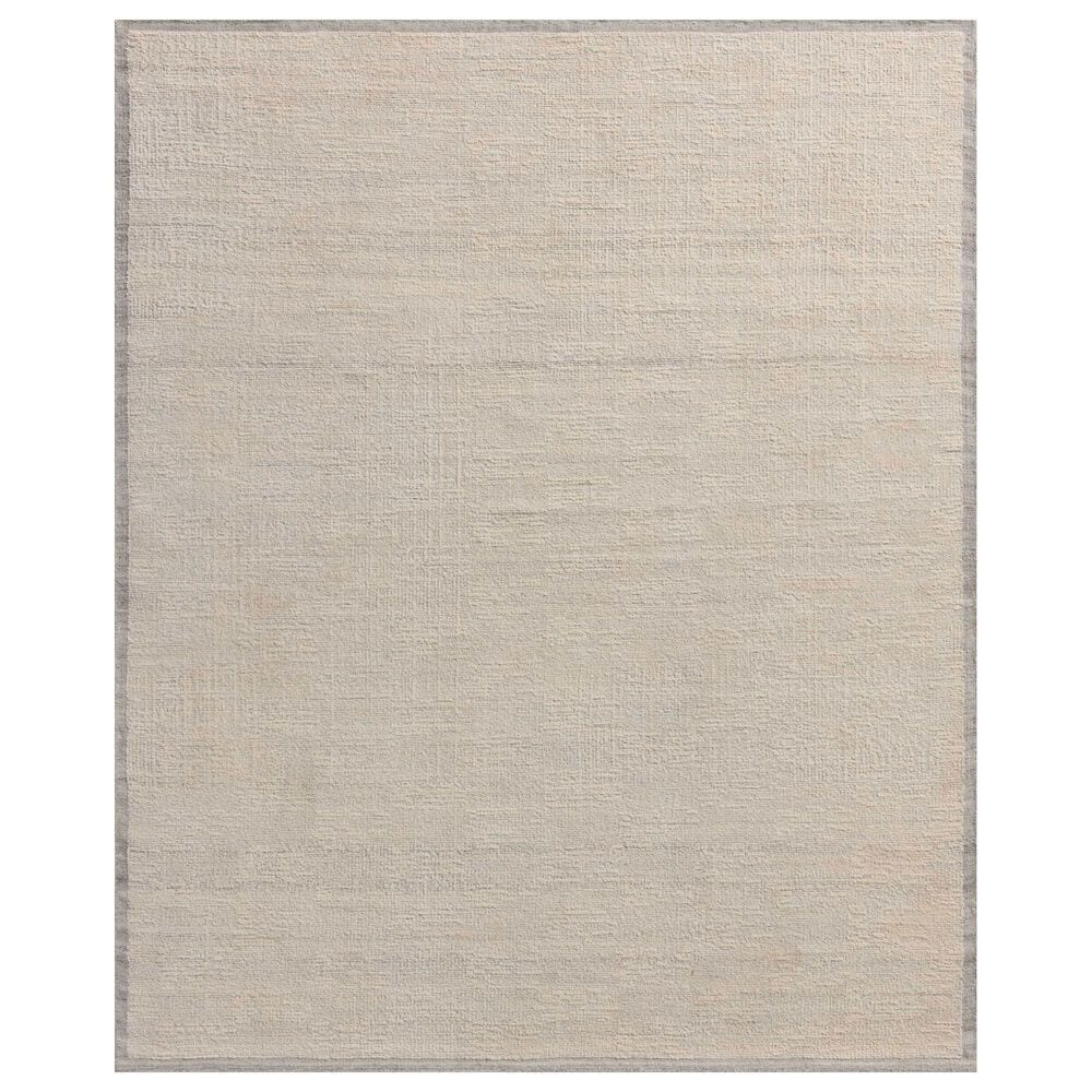 Amber Lewis x Loloi Dakota 11"6" x 15" Mist and Ivory Area Rug, , large