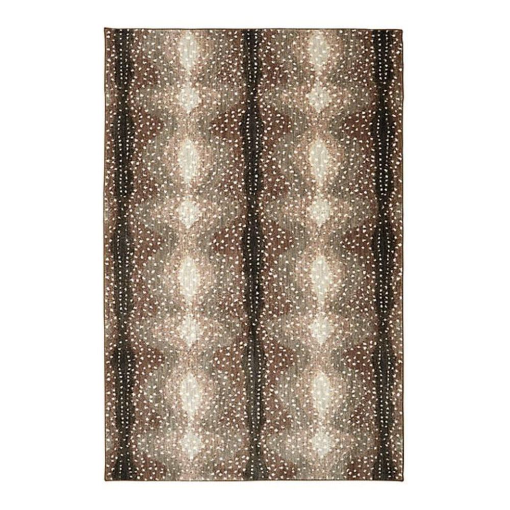 Karastan Euphoria Forfar 90645 3'6'' x 5'6'' Hazelnut Area Rug, , large