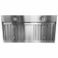 Trade-Winds Hoods Designer Series 52" Range Hood Liner in Stainless Steel, , large