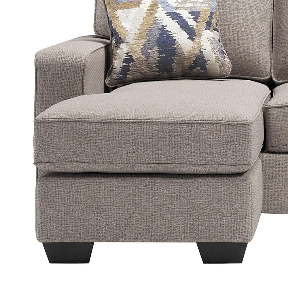 Signature Design by Ashley Greaves 2-Piece Left Facing Sofa Chaise in Stone, , large