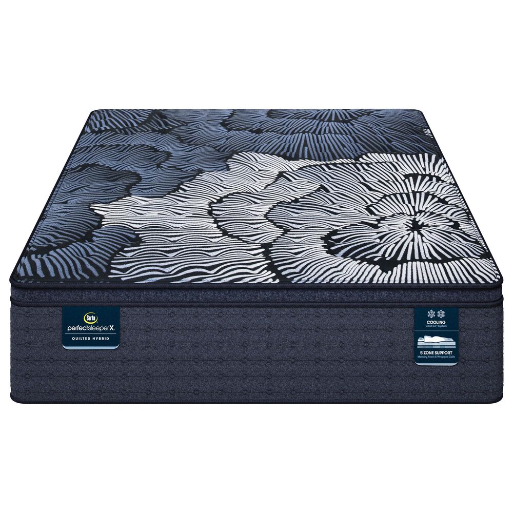 SERTA Max Firm Pillowtop Full Mattress with High Profile Box Spring, , large