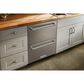 KitchenAid 4.44 Cu. Ft. Undercounter Double-Drawer Refrigerator in Black and Stainless Steel, , large