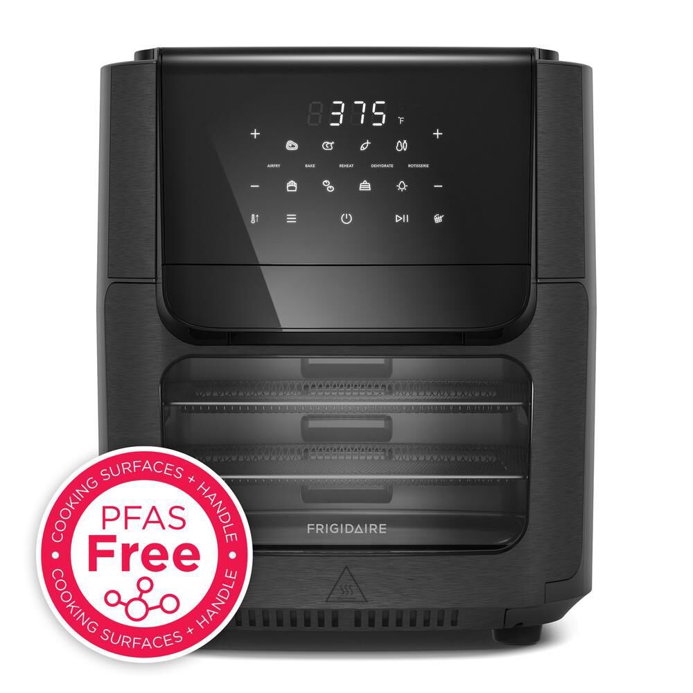 Frigidaire 12.6 Qt. 5-in-1 Air Fryer Combo Oven in Black, , large