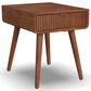 Flexsteel Ludwig 1-Drawer End Table in Walnut, , large