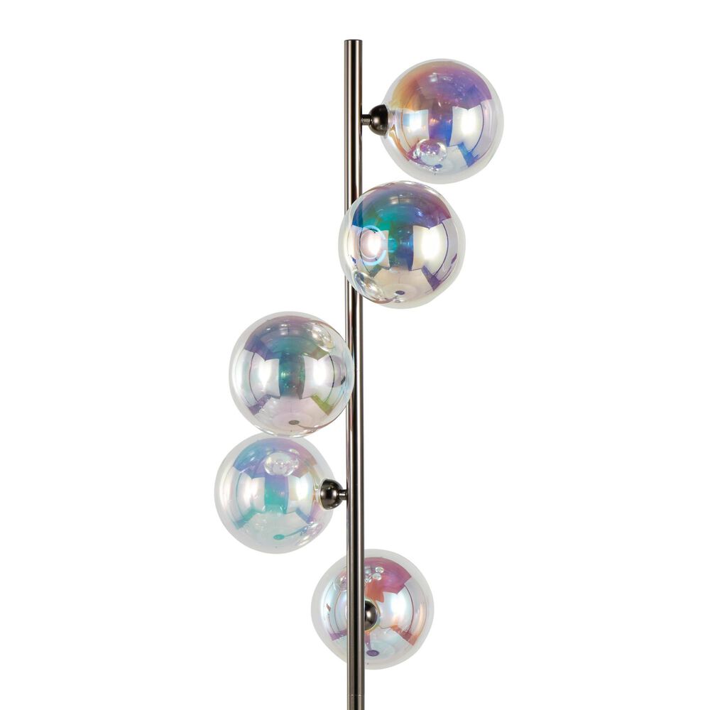 Grandview Gallery Bubbles Floor Lamp in Black Chrome, , large