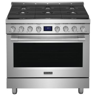 Frigidaire Professional 36" Gas Range with True Convection in Stainless Steel, , large