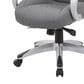 Regal Co. Executive Chair with Gray Cushion in Silver, , large