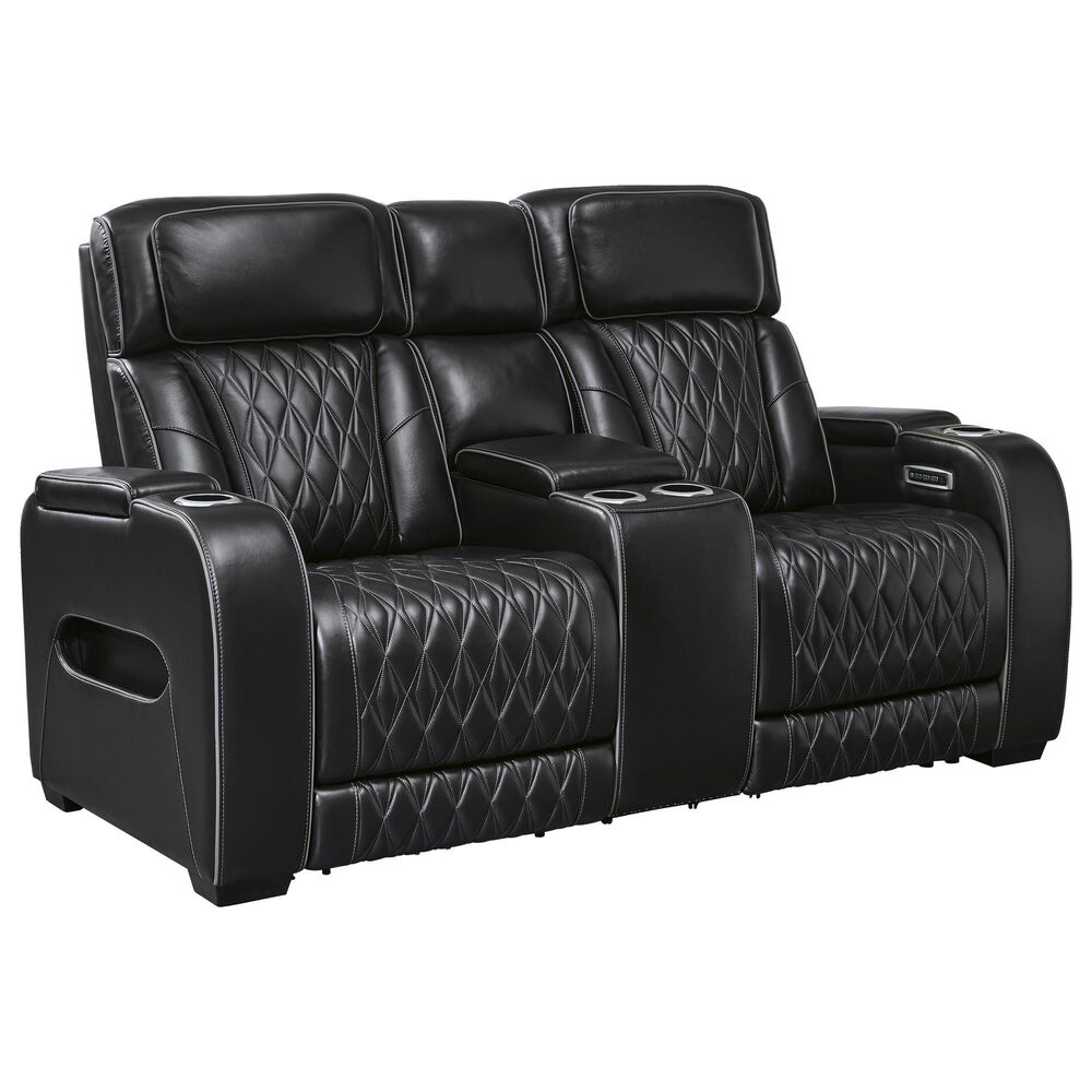 Ashley Boyington 3-Piece Power Reclining Living Room Set in Black, , large