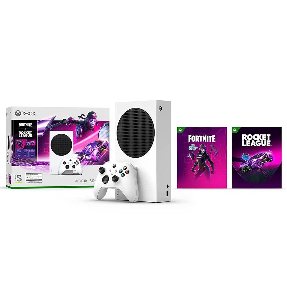 Microsoft Xbox Series S Fortnite & Rocket League Bundle, , large
