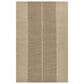 Momeni Archer Striped 2" x 3" Beige Area Rug, , large