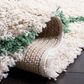 Safavieh Venus Shag 4" x 6" Ivory and Green Area Rug, , large