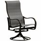 Tropitone Shoreline High Back Swivel Rocker in Gray Gate, , large