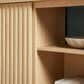 Walker Edison Flynn Scandinavian 58" TV Stand in Coastal Oak, , large