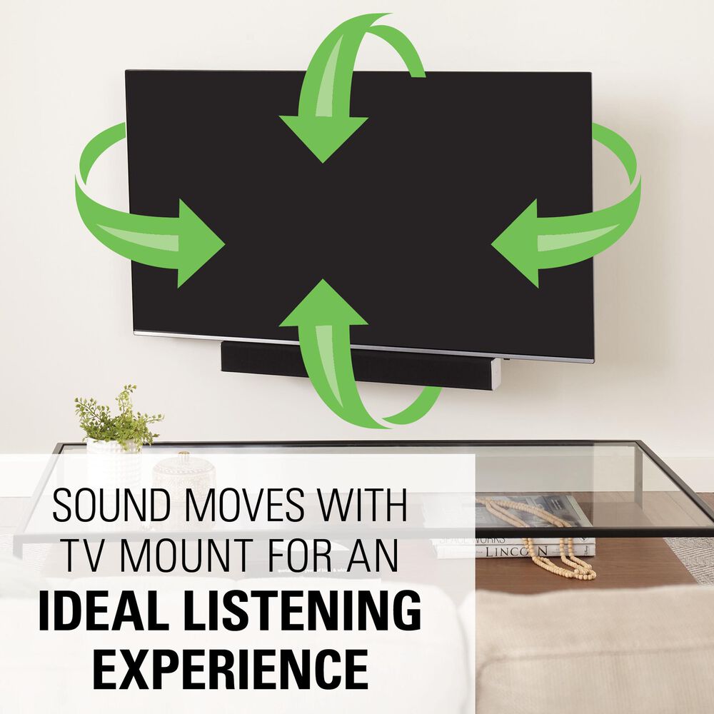 Sanus Universal Soundbar Mount - Depth Adjustable, , large