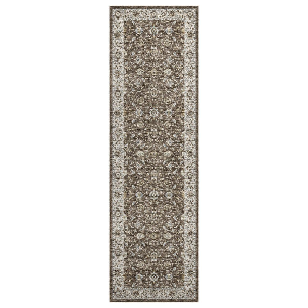 Dalyn Rug Company Hatay HY1 2"3" x 7"6" Chocolate Runner, , large
