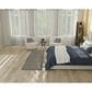 Nourison Courtyard Black and White 2"2" x 8" Indoor/Outdoor Runner, , large
