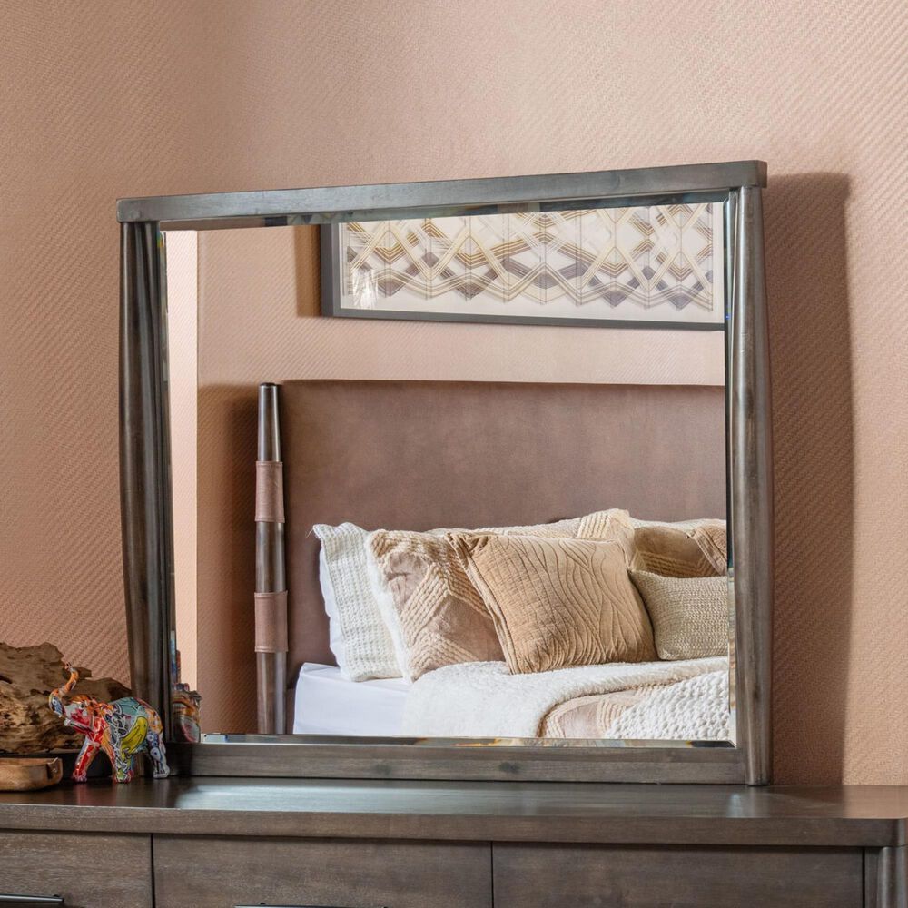 Urban Home Koko 7-Drawer Dresser with Mirror in Minx, , large