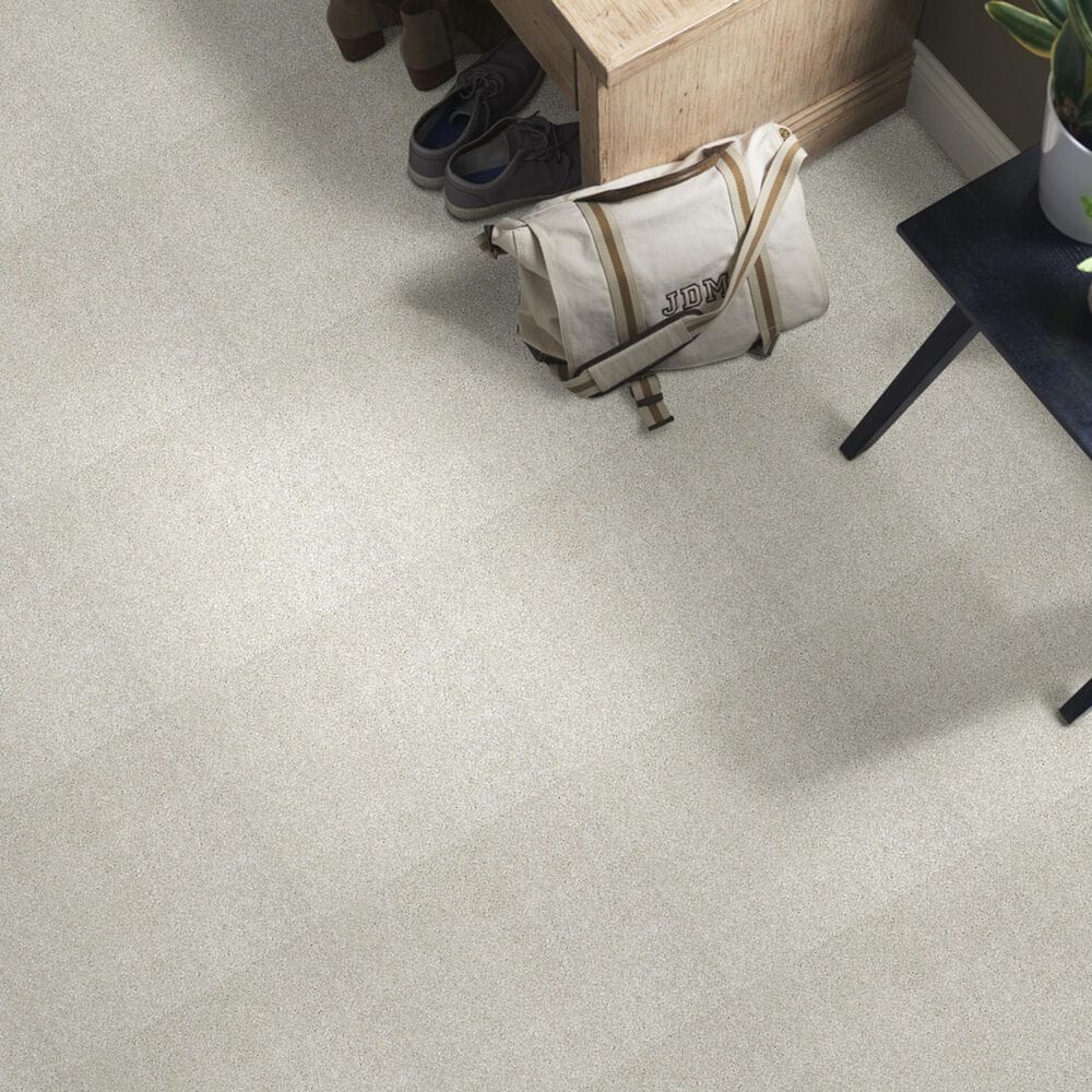 Shaw Take The Floor Texture Blue Carpet in Lead The Way, , large