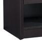 CorLiving Newport 1 Drawer Nightstand in Black Oak, , large