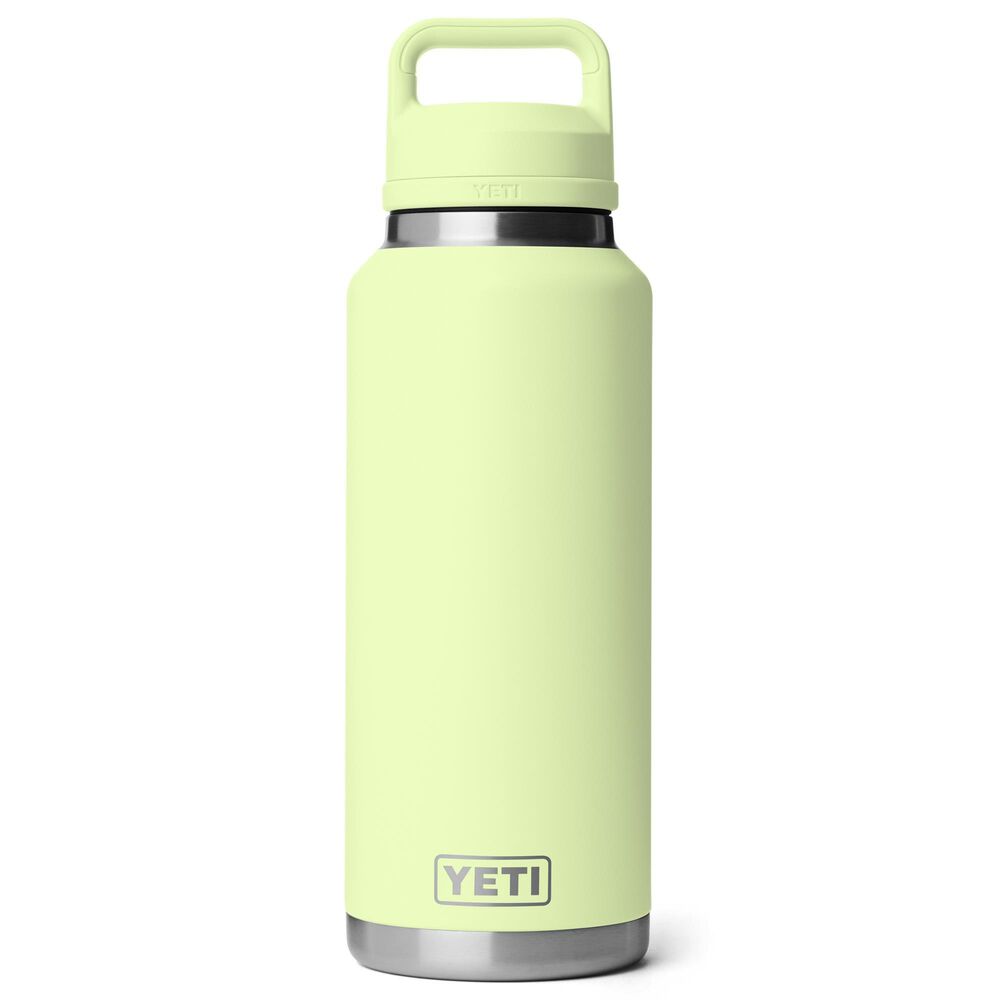 YETI Rambler 46 Oz Water Bottle with Color-Matched Chug Cap in Grasshopper, , large