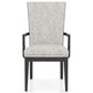 CANAD Corn 7-Piece Rectangular Dining Set in Peppercorn Washed, , large