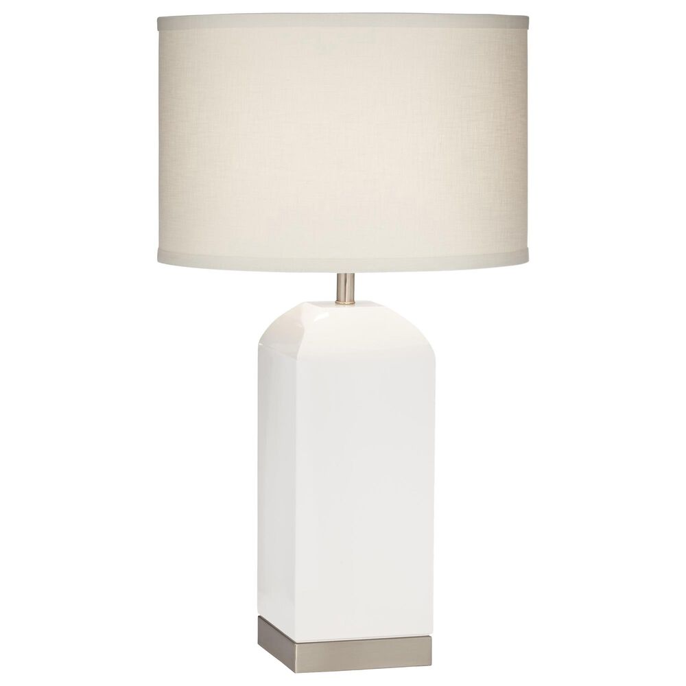 Pacific Coast Lighting Willa Table Lamp in White, , large