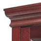 GigaCloud Curio Cabinet with Light in Cherry, , large