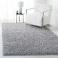 Safavieh August Shag 6"7" x 9" Silver Area Rug, , large