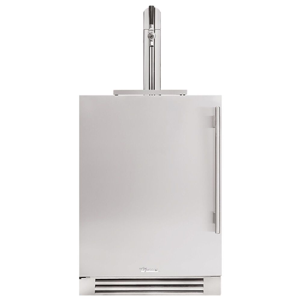 True Residential 5.75 Cu. Ft. Undercounter Beverage Dispenser with Right Hinge and Single Tap in Stainless Steel, , large