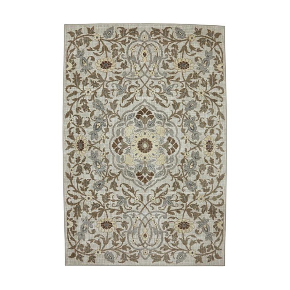 Karastan Euphoria Edenderry 90264-471 3"6" x 5"6" Sandstone Area Rug, , large