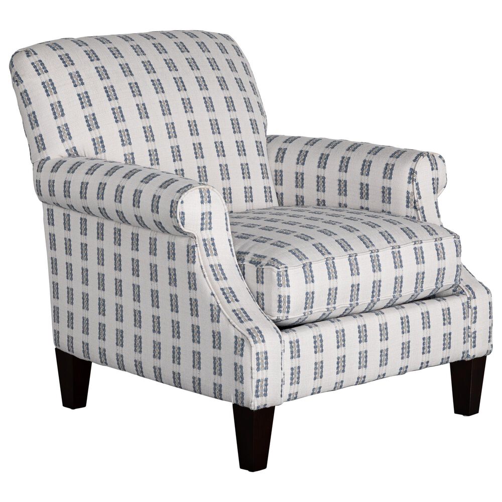 Fulton Home Taylor Accent Chair in Endora Ocean, , large