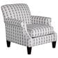 Fulton Home Taylor Accent Chair in Endora Ocean, , large