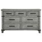 Ashley Russelyn 5-Piece King Storage Bedroom Set in Gray, , large