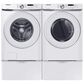 Samsung 4.5 Cu. Ft. Front Load Washer and 7.5 Cu. Ft. Electric Dryer with Sensor Dry Laundry Pair in White, , large