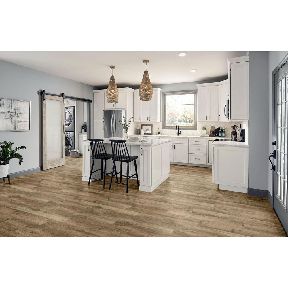 Mannington REALTA SPC Scandinavian Oak Pecan 7&quot; x 48&quot; Luxury Vinyl Plank, , large