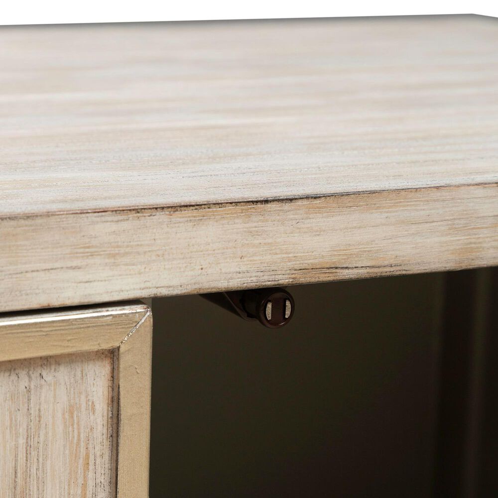 Belle Furnishings Terrace 69&quot; 4-Door Accent Cabinet in Gravel, , large